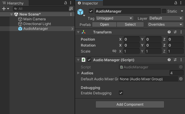 Debugging Option